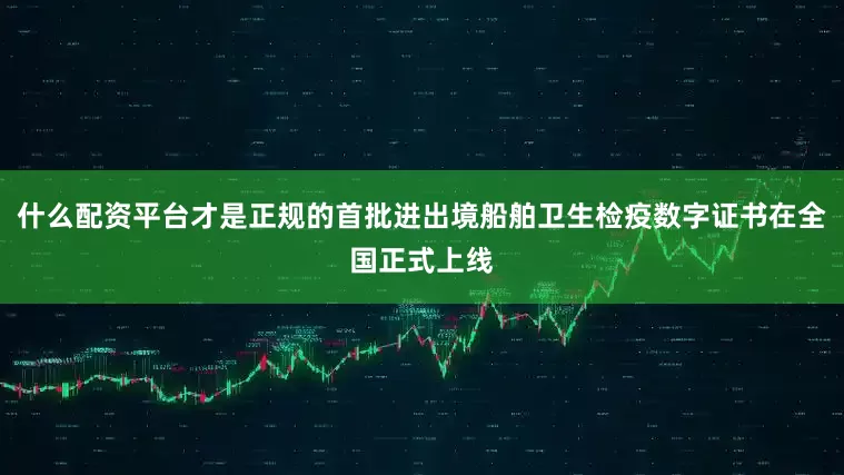 什么配资平台才是正规的首批进出境船舶卫生检疫数字证书在全国正式上线