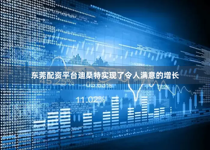 东莞配资平台迪桑特实现了令人满意的增长